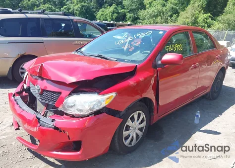 2010 Toyota Corolla Le z USA, uszkodzony, nr VIN 2T1BU4EE9AC474318